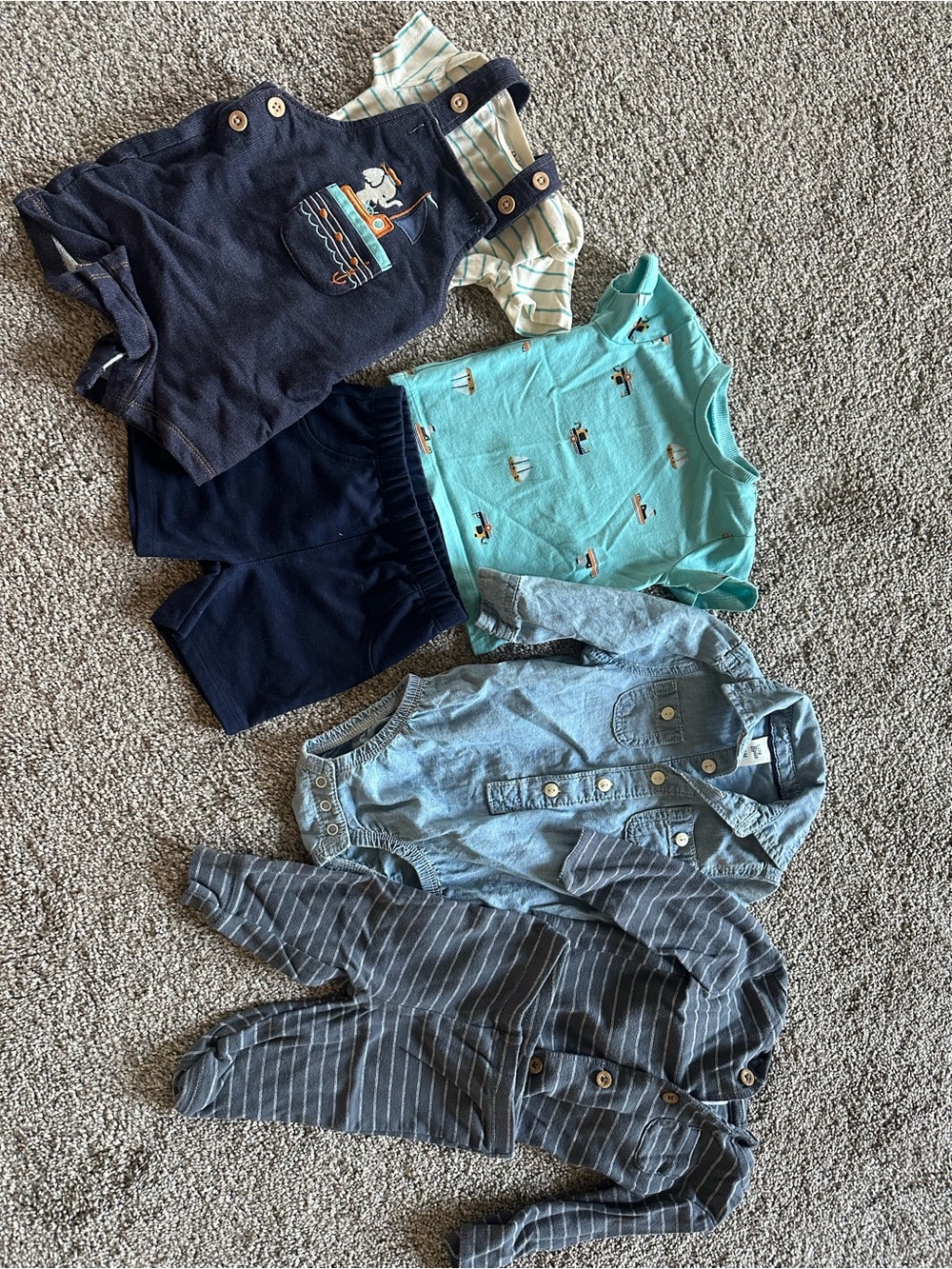 Baby Boys Bundle 6 months 7 pieces